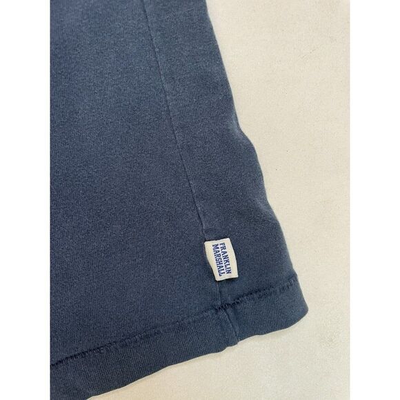 Franklin & Marshall Graphic T-shirt Men Medium Blue Short Sleeve - Picture 4 of 6